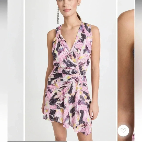 IRO Fredja Abito Donna multi mini dress - Picture 1 of 12